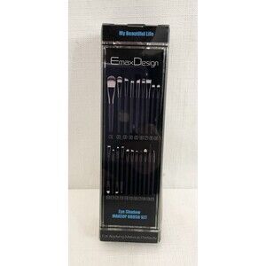 NEW My Beautiful Life Emax Design 20pc Eyeshadow Makeup Brush Set Model: MB201B